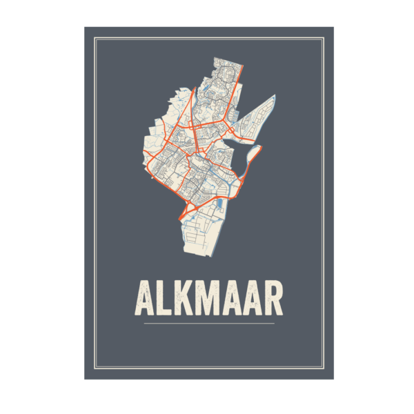 Stadskaart Alkmaar
