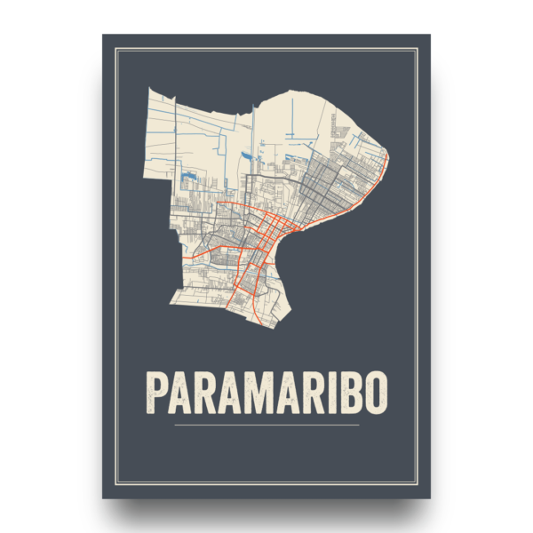 Paramaribo, Suriname poster