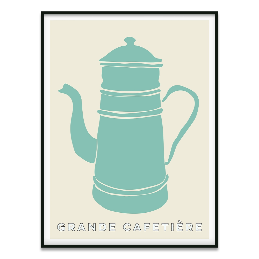 coffee pot poster
