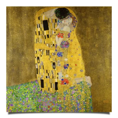 The Kiss by Gustav Klimt